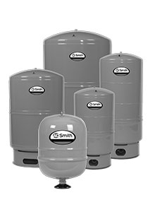 Pump expansion vessels